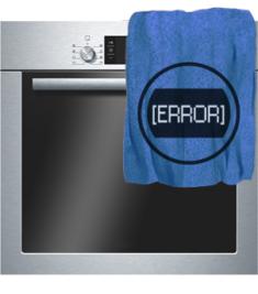 На дисплее код ошибки - духовой шкаф Hotpoint-Ariston